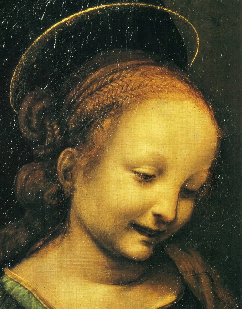 143-Madonna Benois-The Hermitage, St. Petersburg - dettaglio 